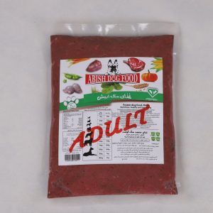 غذای سگ ابیش - گوشت قرمز بالغ (وکیوم 1 کیلویی) 
